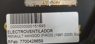 ELECTROVENTILADOR RENAULT KANGOO (F/KC0) Expression