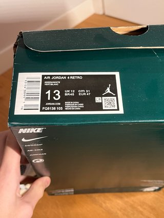 Nike Jordan 4 Oxidized Green