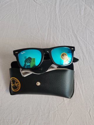 Ray-Ban Wayfarer Polarizzati Blu
