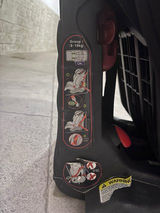 Silla coche bebé Jené Negra