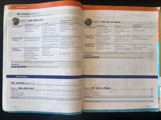 2 libros para aprender alemán Wir alle a1.1+ al.2