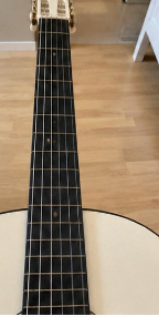 Guitarra Clásica Blanca