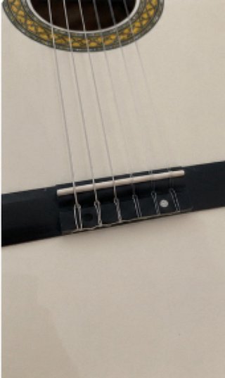 Guitarra Clásica Blanca