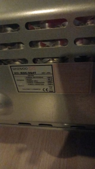 Microondas Daewoo Acero Inoxidable