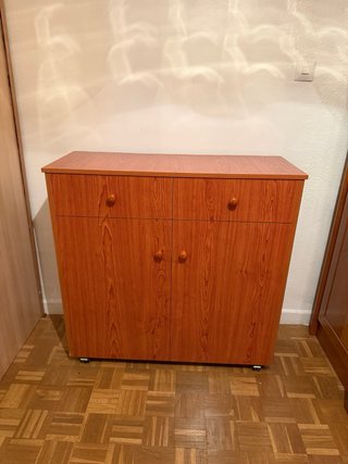 Cama auxiliar plegable madera y metal