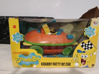 Coche RC Krabby Patty Bob Esponja IMC Toys