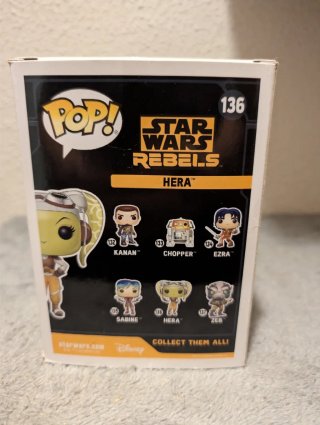 Funko Pop Star Wars Rebels 136 Hera