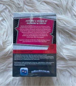 Pokemon White Flare Booster Bundle (INGLES)