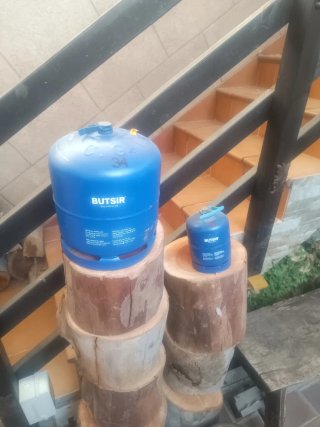Bombona de gas BUTSIR para camping/caravana ,