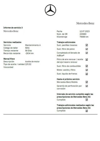 Mercedes Clase C 300 DE 306 CV 9G-TRONIC AMG LINE