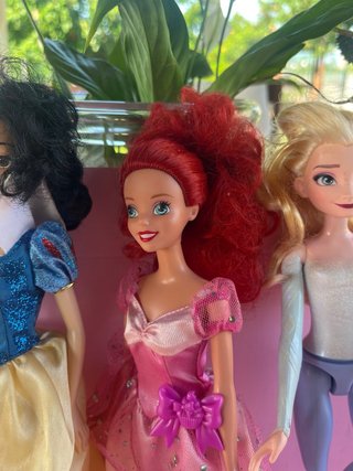 Set 3 Bambole Disney Principesse