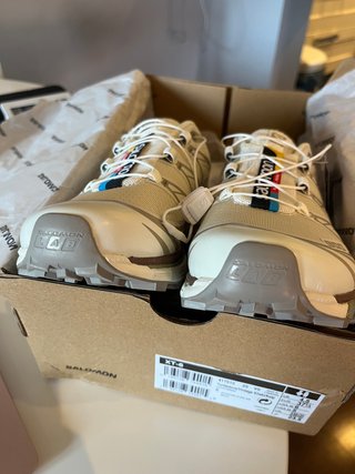 Salomon XT-6 Beige/Verde Talla 37