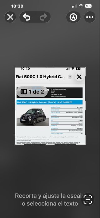 FIAT 500 2022
