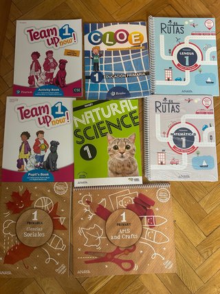 Libros de texto primaria 1 anaya GSD