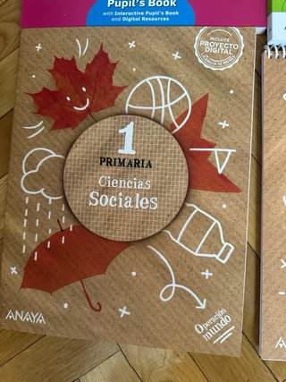 Libros de texto primaria 1 anaya GSD