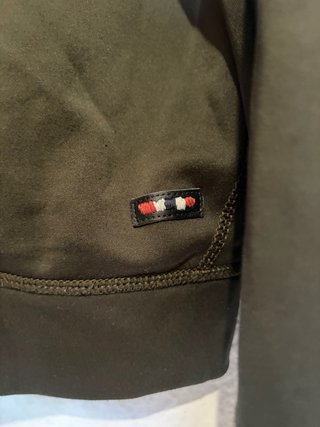 Sudadera NAPAPIJRI XXL Verde Caqui Capucha Logo