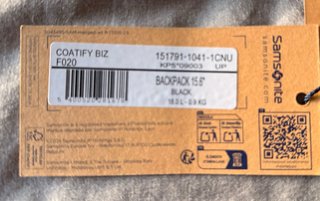 Mochila Samsonite viaje coatify biz 15,6”