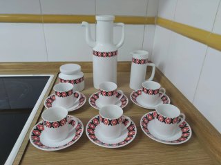 Juego de café Castro, Galicia