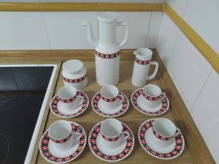 Juego de café Castro, Galicia