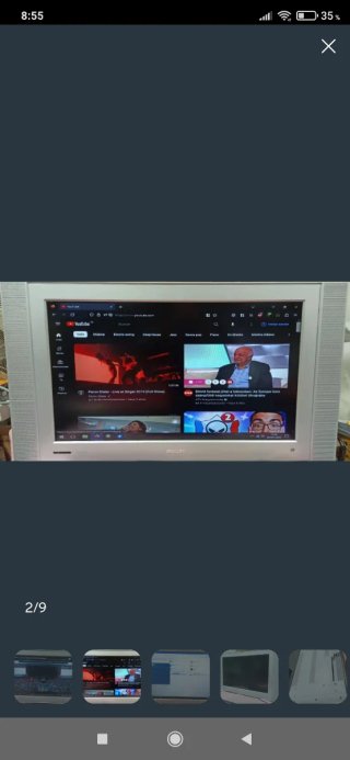 Pantalla Philips de 37" monitor ordenador consola