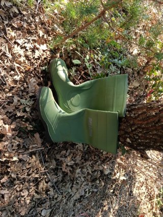 Botas de agua Bellota verdes