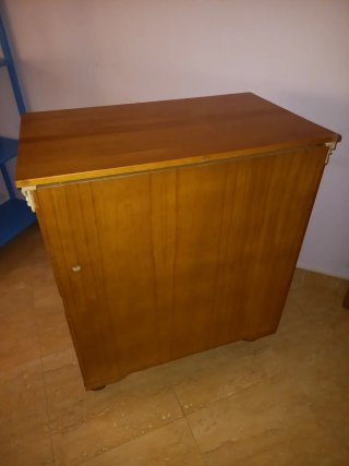 Mueble cambiador madera bebé