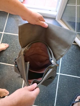 Bolso Mochila Verde Militar