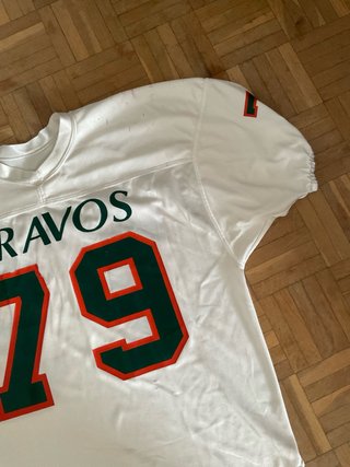 Camiseta de fútbol americano Bravos #79