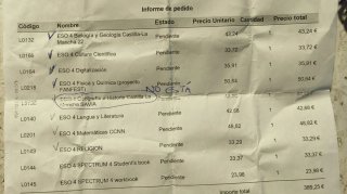 Libros de 4 Eso Sagrada familia en perfecto estado
