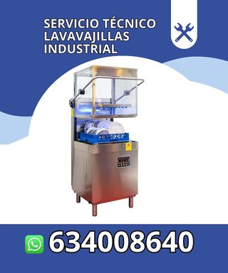 Servicio técnico lavavajillas industrial r07942480