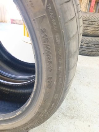 Ruedas 215/40 R17 87W