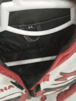Chaqueta Piel Yamaha Talla M Deportiva