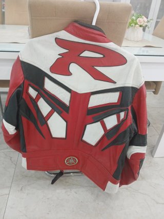 Chaqueta Piel Yamaha Talla M Deportiva