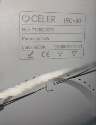 Lámpara CELER 24W 4000K