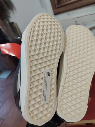 Vans kno Skool Scarpe Marroni/Grigie Tg 36 Nuove
