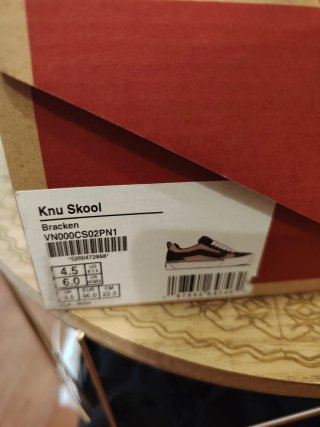 Vans kno Skool Scarpe Marroni/Grigie Tg 36 Nuove