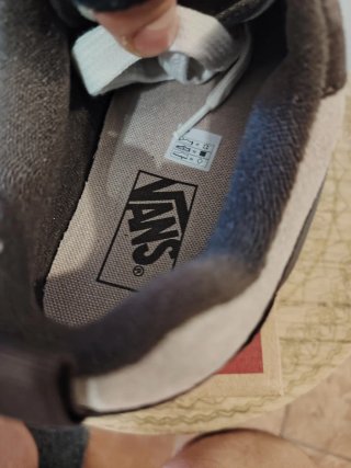 Vans kno Skool Scarpe Marroni/Grigie Tg 36 Nuove