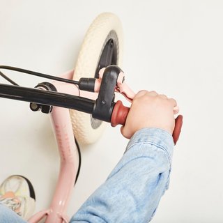 Bicicleta sin pedales niños 10 pulgadas Runride 500 rosa