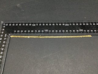 E743838-5 CADENA ORO 18K 22CM
