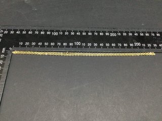 E743838-5 CADENA ORO 18K 22CM