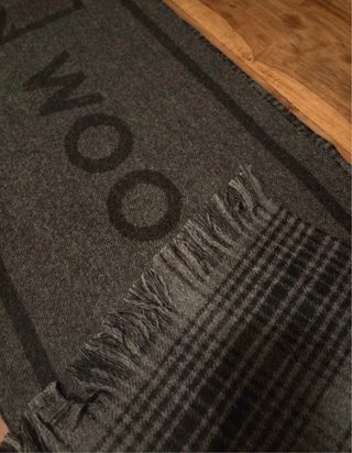 Sciarpa Woolrich Grigia Est. 1830