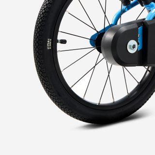 Bicicleta Niños 16 Pulgadas 4-6 Años Discover 500 Azul