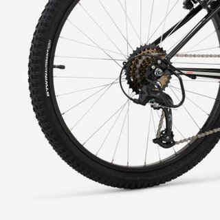 Bicicleta niños 24" MTB 9-12 años EXPL 500 Negro