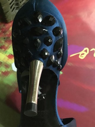 Zapatos de fiesta azul T40