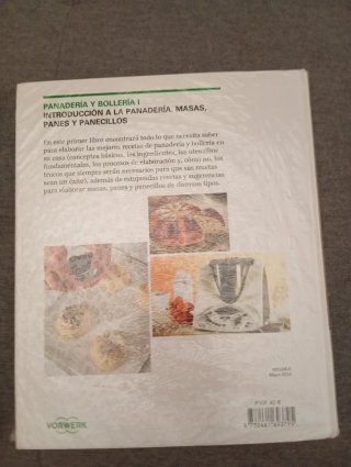 LOTE LIBROS, PANADERIA Y BOLLERIA 1 Y 2. THERMOMIX