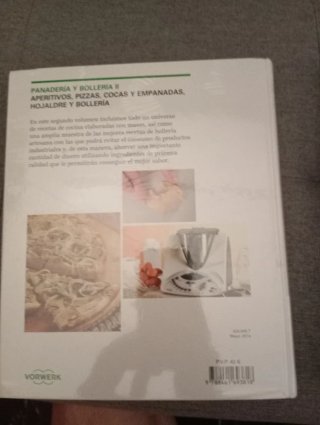 LOTE LIBROS, PANADERIA Y BOLLERIA 1 Y 2. THERMOMIX