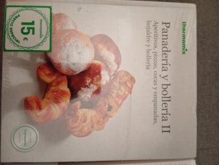 LOTE LIBROS, PANADERIA Y BOLLERIA 1 Y 2. THERMOMIX