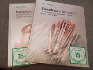 LOTE LIBROS, PANADERIA Y BOLLERIA 1 Y 2. THERMOMIX