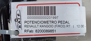 POTENCIOMETRO PEDAL RENAULT KANGOO (F/KC0) RT