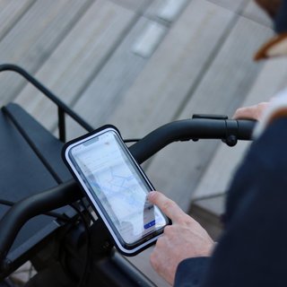 Soporte Teléfono Manillar Bicicleta (Teléfono XXL)